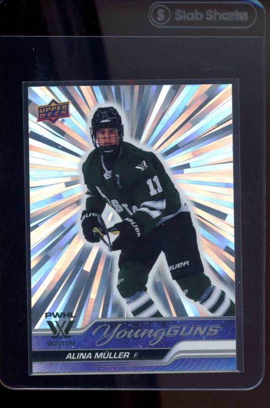 2024 Upper Deck Professional Women's Hockey League #56 Young Guns - Outburst