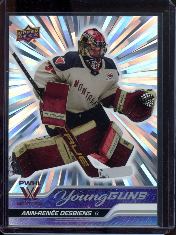 2024 Upper Deck Professional Women's Hockey League #60 Young Guns - Outburst