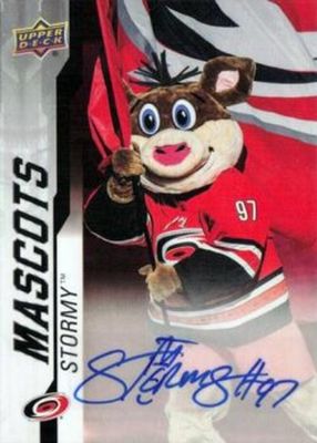 2024 Upper Deck National Hockey Card Day #MA-5 Mascots Autographs