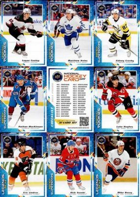 2024 Upper Deck National Hockey Card Day 9 Card Sheets