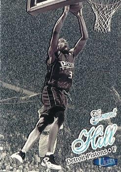 Grant Hill 1997 Fleer Ultra #33P Platinum Medallion /100