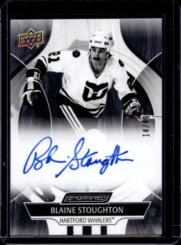 2024 Upper Deck Engrained Icons #CA-UG Autographs - Ebony