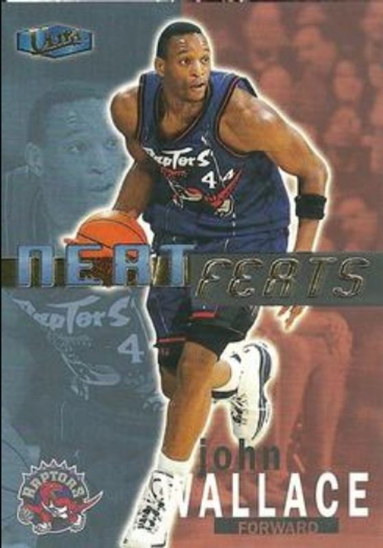 John Wallace 1997 Fleer Ultra #8-NF Neat Feats RAW
