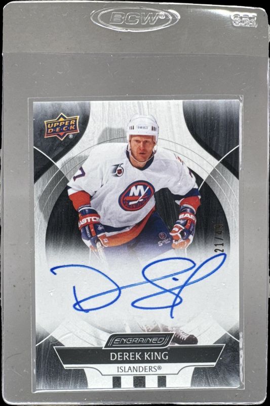 2024 Upper Deck Engrained Icons #CA-IL Autographs - Ebony
