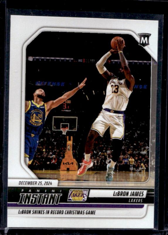 LeBron James 2024 Panini Instant #224 Base RAW