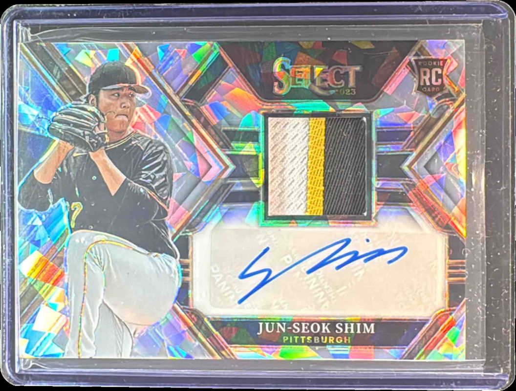 2023 Select #PJA-JSS Rookie Jersey Autographs Cracked Ice /23