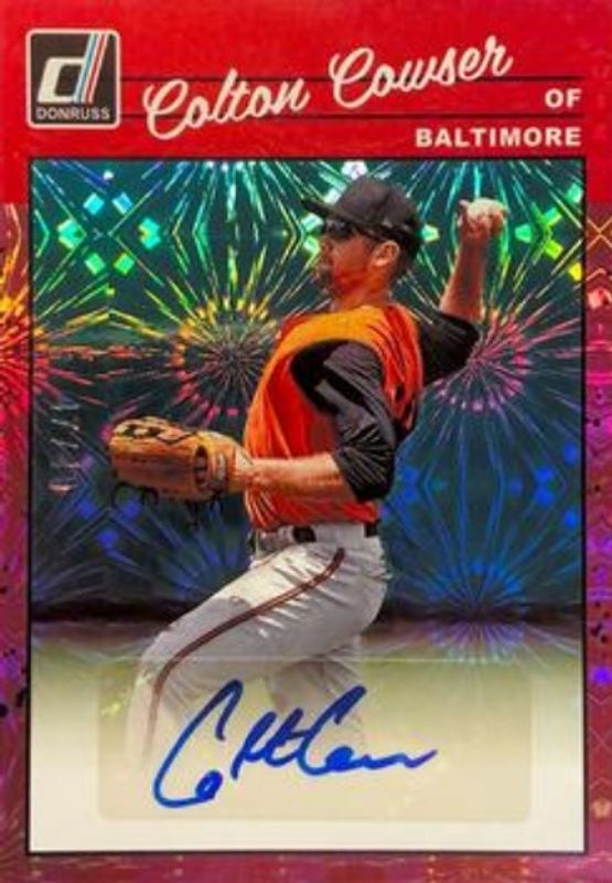 2023 Donruss #90S-CC Retro 1990 Signatures - Pink Fireworks /199