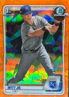 2020 Bowman Sapphire Edition #BCP-25 Chrome Prospects - Orange /75 (1st)