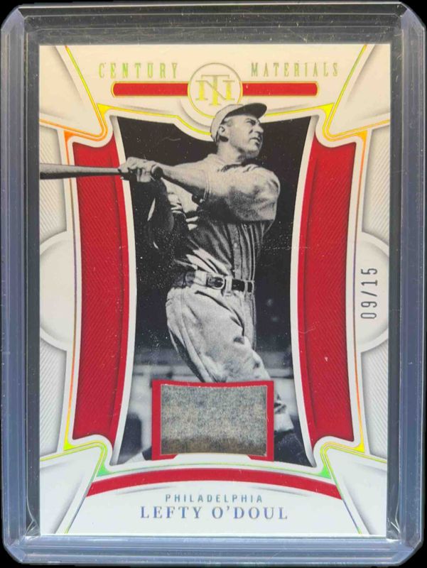 2023 National Treasures #CM-LO Century Materials - Holo Gold /25