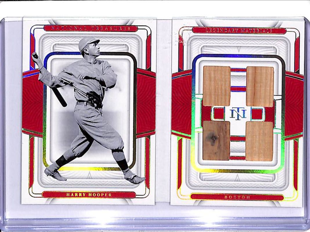 2023 National Treasures #LMS-HH Legendary Quad Materials Booklets /3