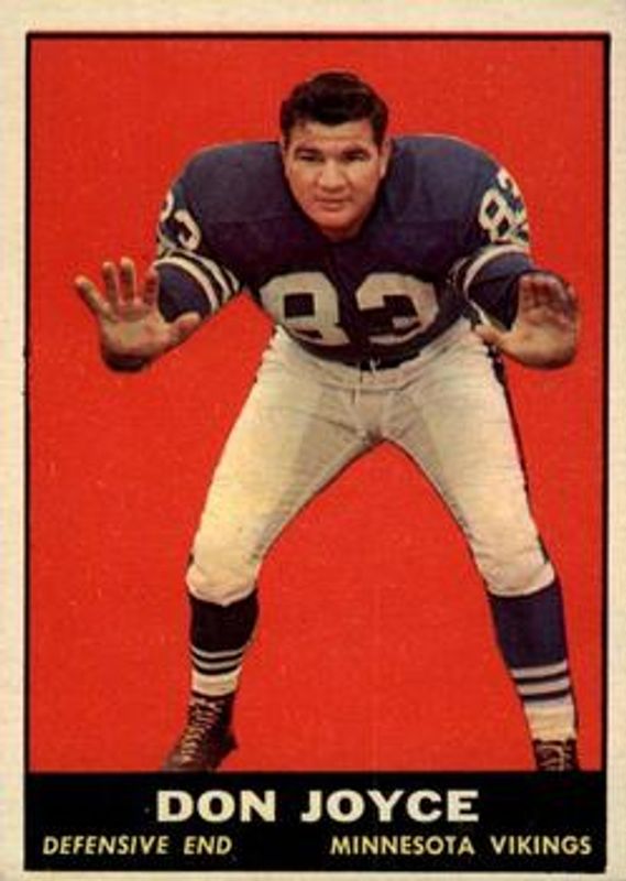 Don Joyce 1961 Topps #83 Base Rookie RAW