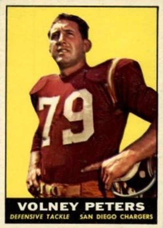 Volney Peters 1961 Topps #170 Base RAW