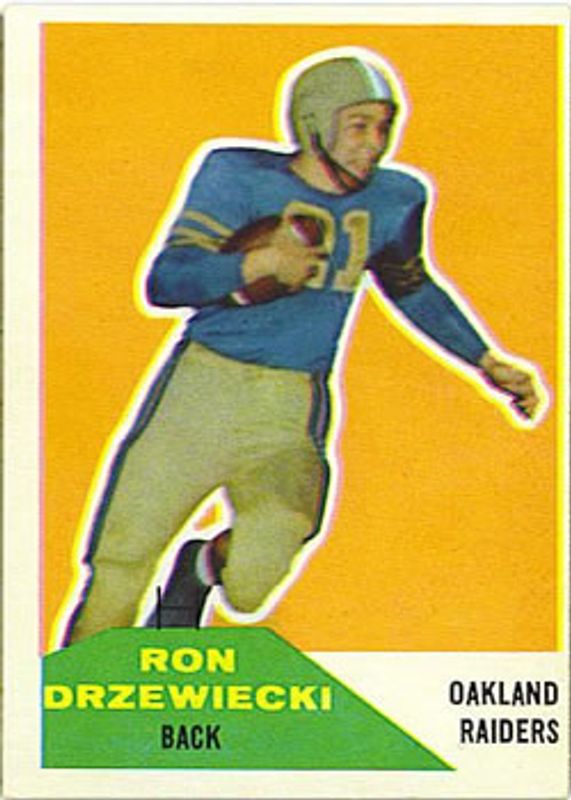 Ron Drzewiecki 1960 Fleer #34 Base Rookie RAW