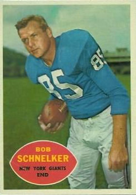 Bob Schnelker 1960 Topps #76 Base RAW