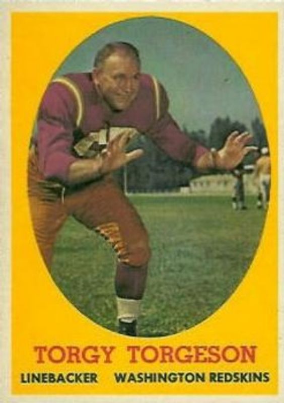 Torgy Torgeson 1958 Topps #97 Base RAW