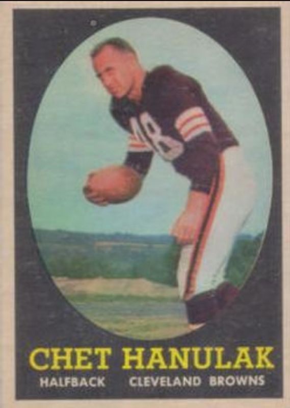 Chet Hanulak 1958 Topps #45 Base RAW