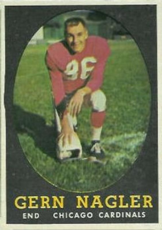 Gern Nagler 1958 Topps #60 Base RAW