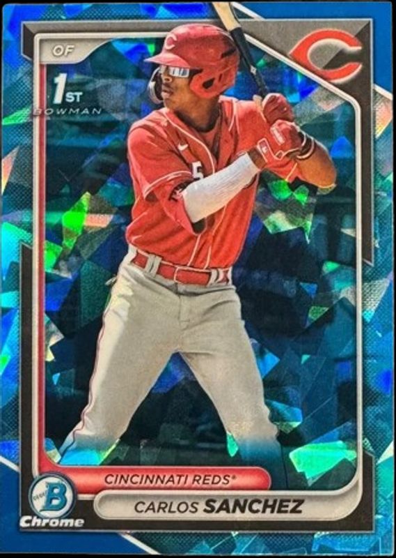Carlos Sanchez 2024 Bowman Sapphire Edition #BCP-25 Base RAW