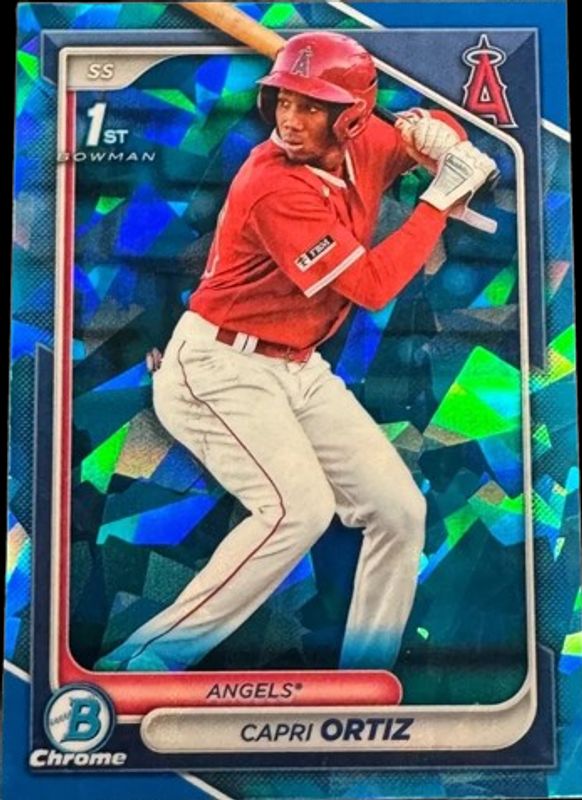 Capri Ortiz 2024 Bowman Sapphire Edition #BCP-73 Base RAW