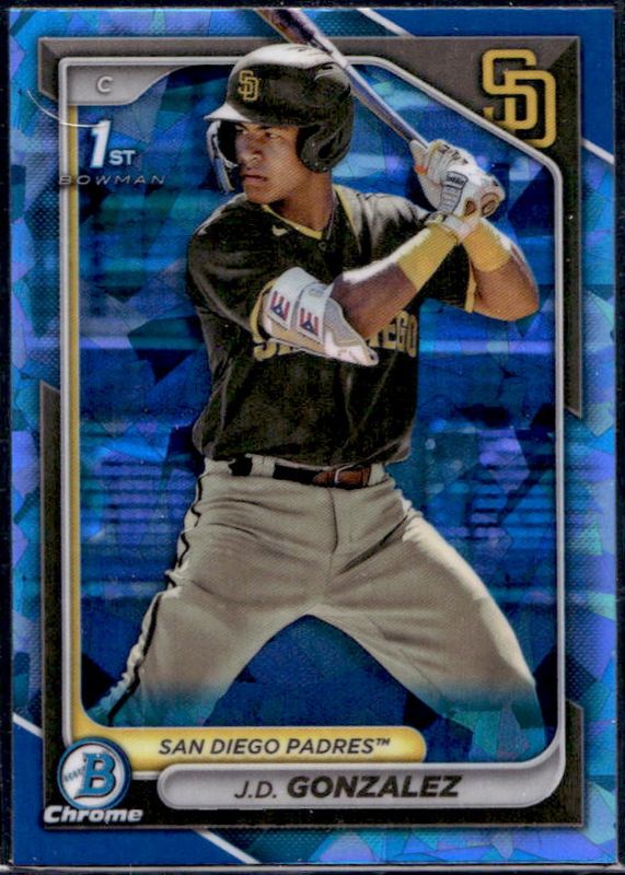JD Gonzalez 2024 Bowman Sapphire Edition #BCP-111 Base RAW