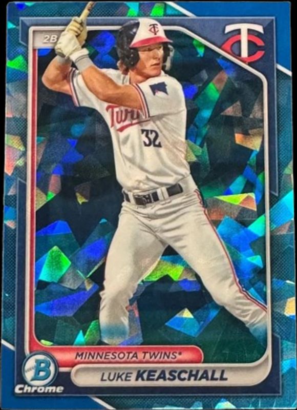 Luke Keaschall 2024 Bowman Sapphire Edition #BCP-122 Base RAW