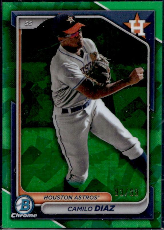 2024 Bowman Sapphire Edition #BCP-135 Green /99