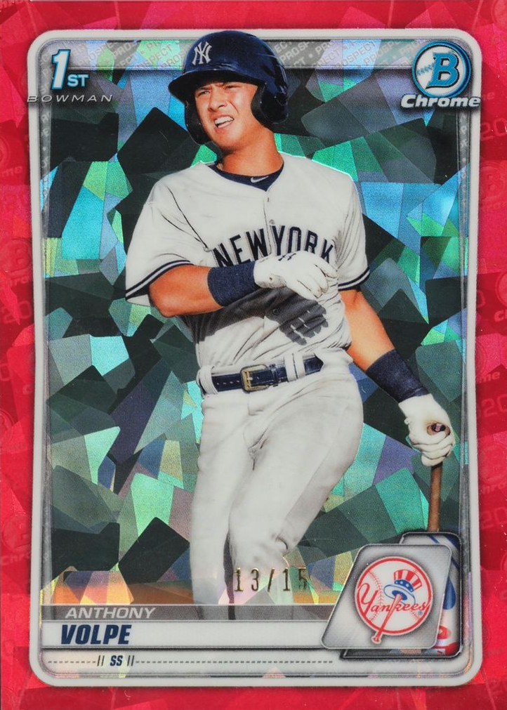 Anthony Volpe 2020 Bowman Sapphire Edition #BCP-139 Chrome