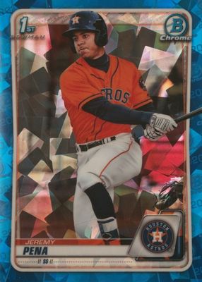 2020 Bowman Sapphire Edition #BCP-61 Chrome Prospects (1st)
