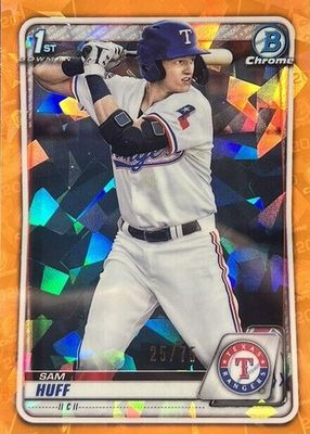 2020 Bowman Sapphire Edition #BCP-33 Chrome Prospects - Orange /75 (1st)