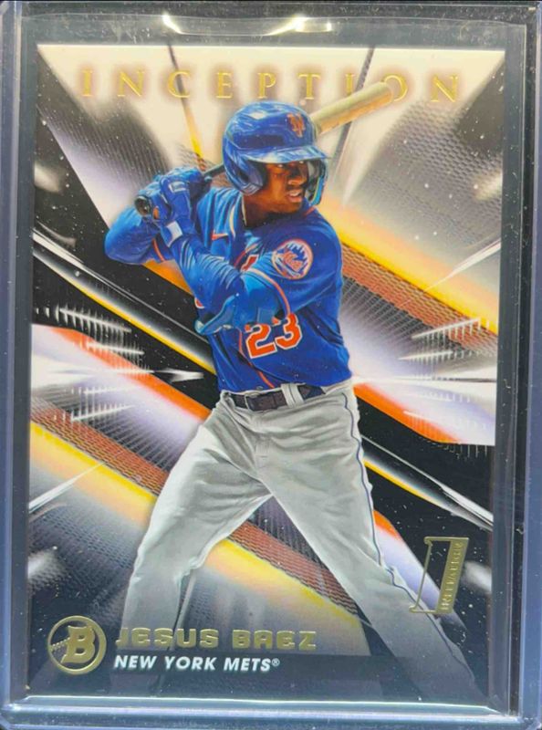Jesus Baez 2023 Bowman Inception #48 Base RAW
