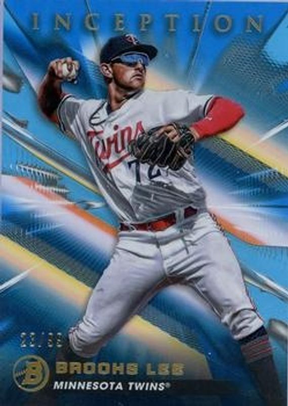 Brooks Lee 2023 Bowman Inception #65 Blue Foil /99 RAW