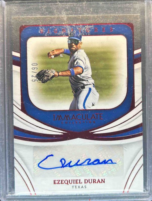2022 Immaculate #IS-ED Signatures - Red /25