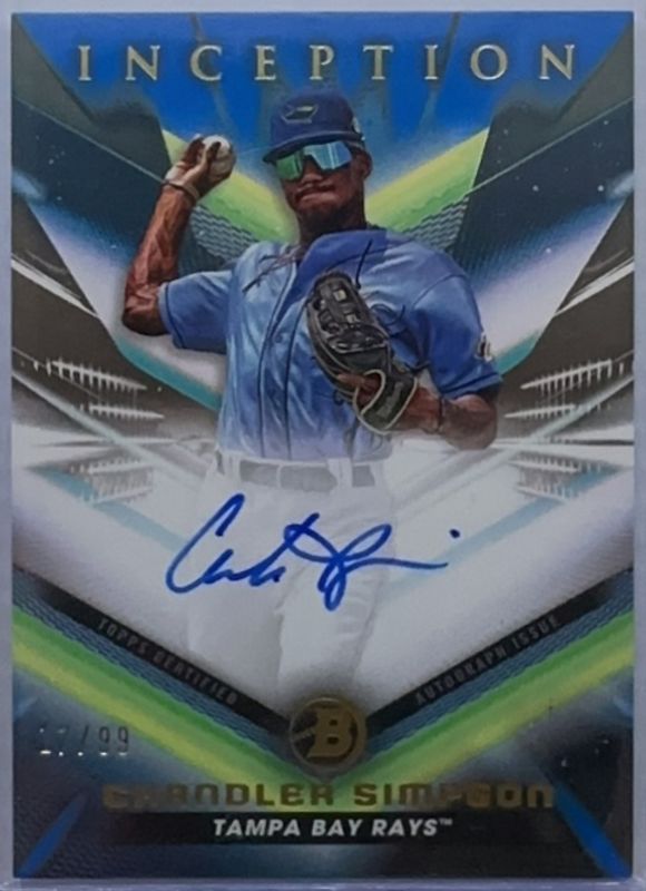 2023 Bowman Inception #BPA-CSN Autographs - Blue Foil /99