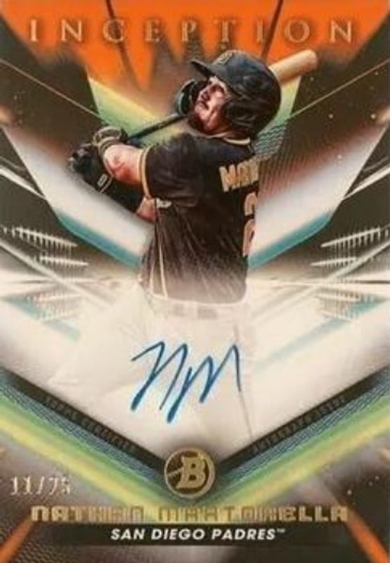 2023 Bowman Inception #BPA-NM Autographs - Orange Foil /25