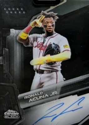 2026 Topps Chrome Black #CBA-RAJ Autographs