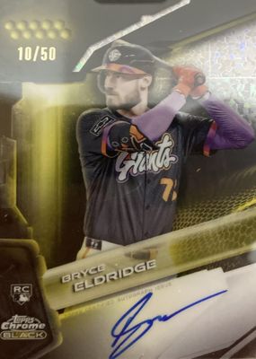 2026 Topps Chrome Black #CBA-BE Autographs - Gold Mini-Diamond Refractor /50