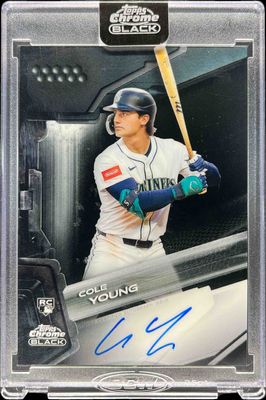 2026 Topps Chrome Black #CBA-CY Autographs