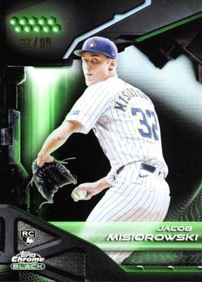 2026 Topps Chrome Black #21 Green Refractor /99