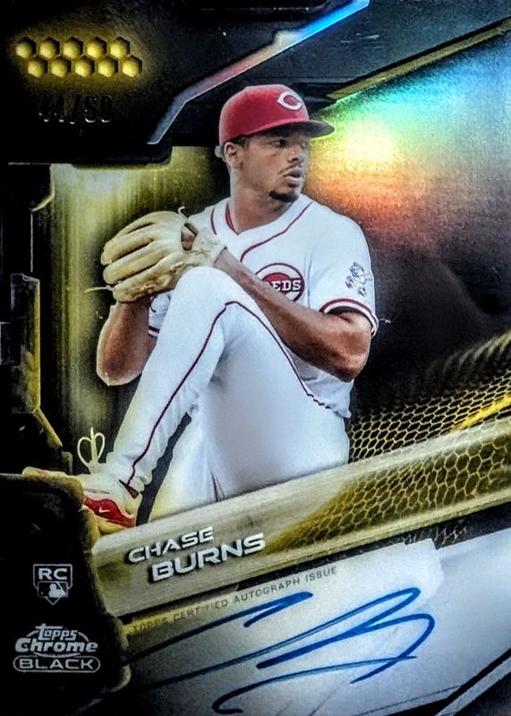 2026 Topps Chrome Black #CBA-CB Autographs - Gold Refractor /50