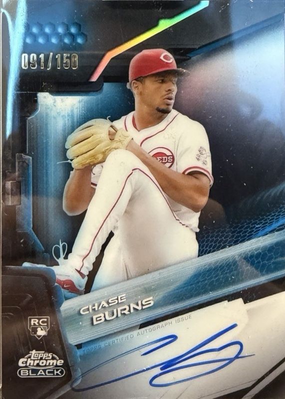 2026 Topps Chrome Black #CBA-CB Autographs - Blue Refractor /150