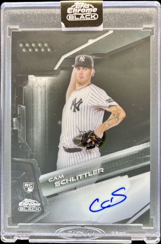 2026 Topps Chrome Black #CBA-SC Autographs