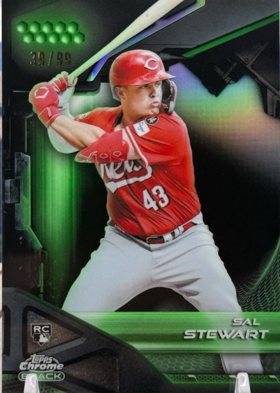 2026 Topps Chrome Black #30 Green Refractor /99