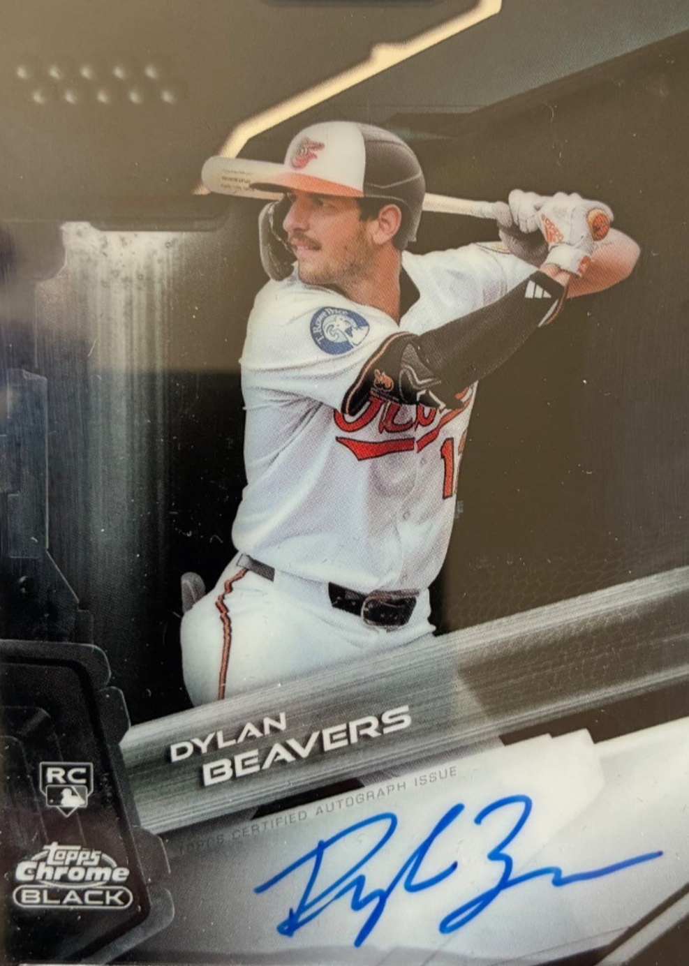Dylan Beavers 2026 Topps Chrome Black #CBA-DBE Autographs Price 