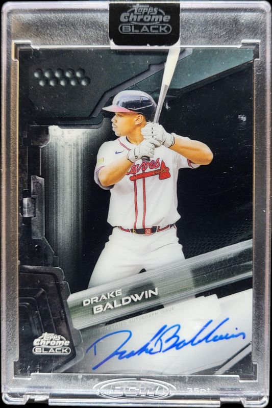 Drake Baldwin 2026 Topps Chrome Black #CBA-DB Autographs Price