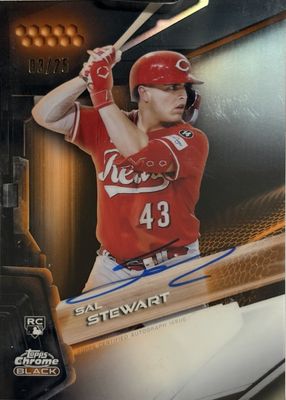2026 Topps Chrome Black #CBA-SS Autographs - Orange Refractor /25