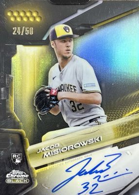 2026 Topps Chrome Black #CBA-JMI Autographs - Gold Refractor /50