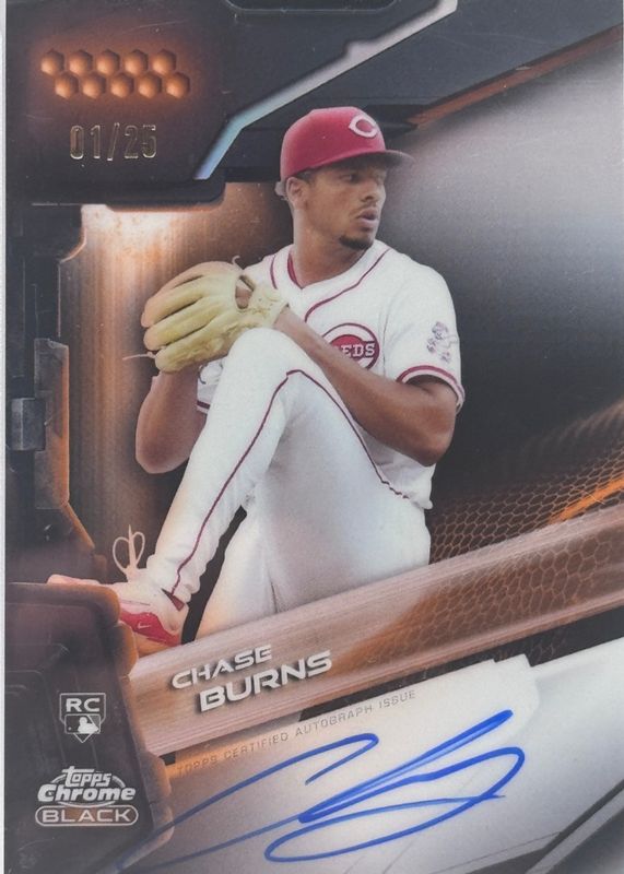 2026 Topps Chrome Black #CBA-CB Autographs - Orange Refractor /25