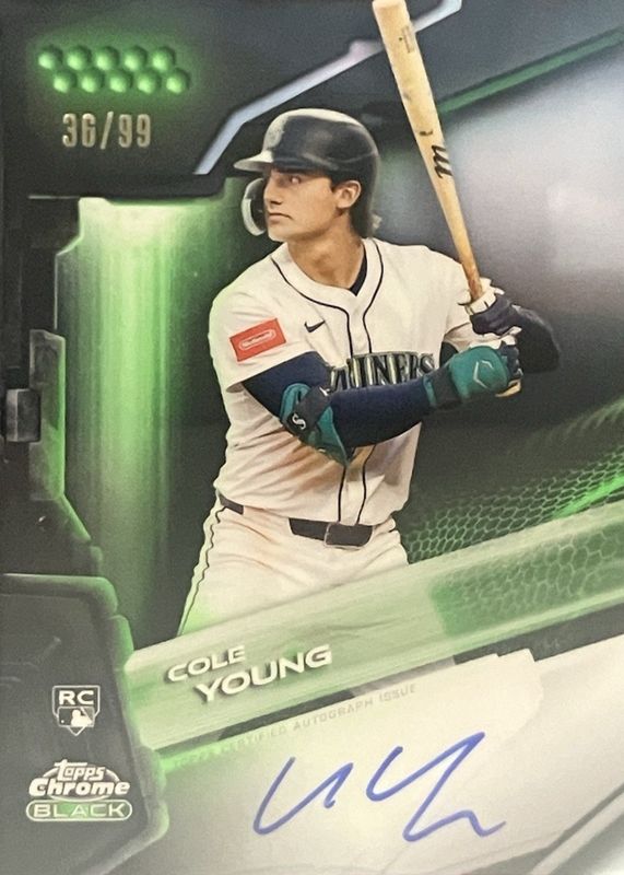 Cole Young Baseball Cards Price Guide - Sports Card Investor