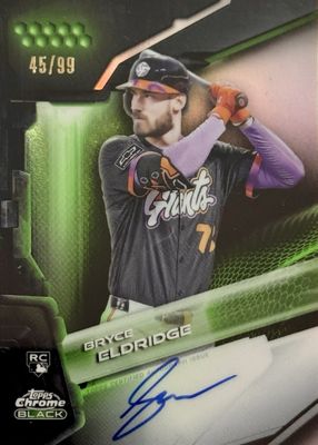 2026 Topps Chrome Black #CBA-BE Autographs - Green Refractor /99