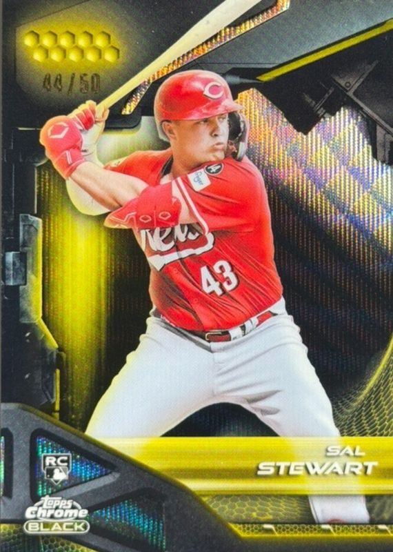 2026 Topps Chrome Black #30 Gold Refractor /50